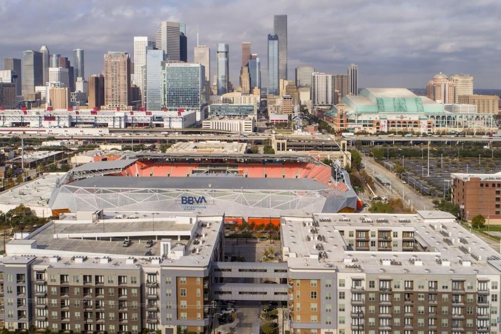 U3 Penthouse Houstonw Car Astros W Skyline-View Leilighet Eksteriør bilde